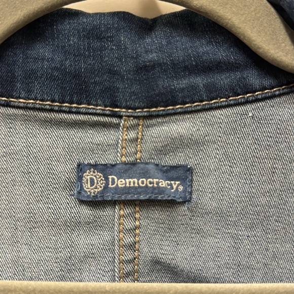Ladies Democracy Denim Jacket XL - Picture 2 of 6